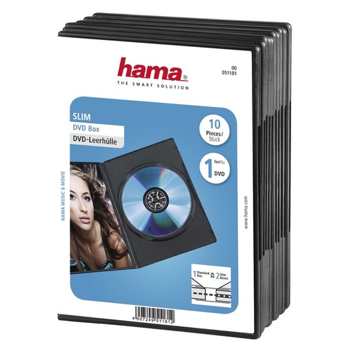 Hama dvd hüllen 10er pack - hama,