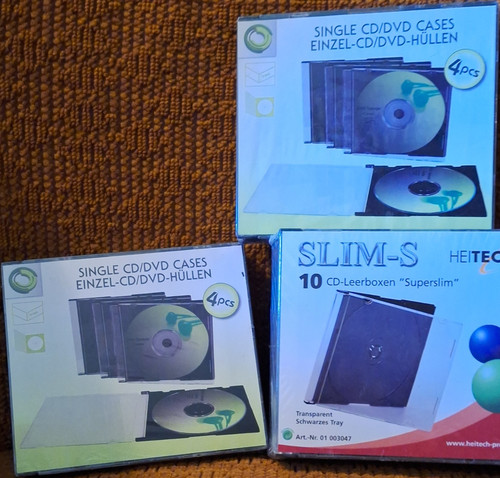 Heitech leerboxen superslim - heitech, cd-leerboxen