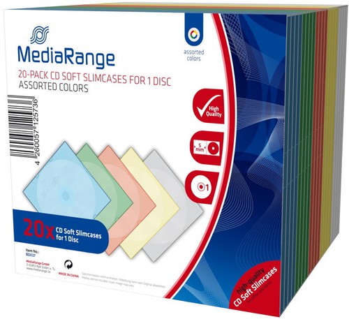 200 mediarange hüllen 1er - cd,