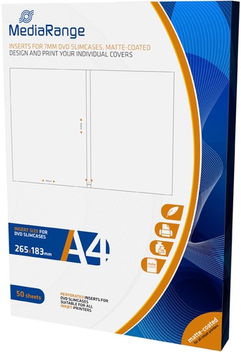 Mediarange dvd 7mm slim - 7mm,