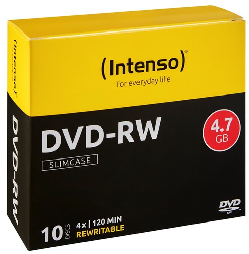 Intenso rohlinge dvd - intenso, dvd-rw