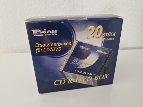 Tevion dvd leerhüllen - tevion,