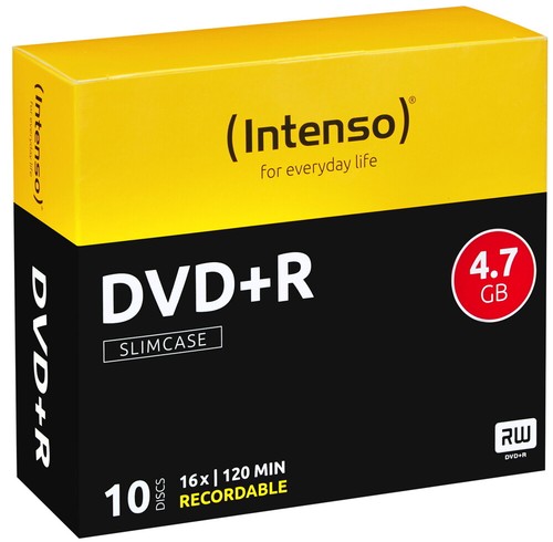 Intenso rohlinge dvd - 10,