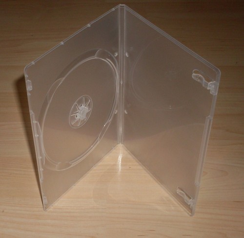 Dvd hülle case slim 1fach - hülle,