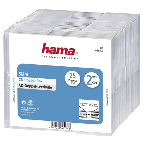 Hama 25x dvd blu ray - hama, blu-ray