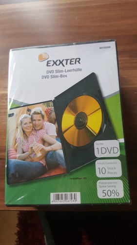 Dvd hüllen 10er pack jewel - dvd,